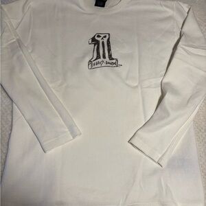 White Harley Davidson Men’s Long Sleeve Shirt